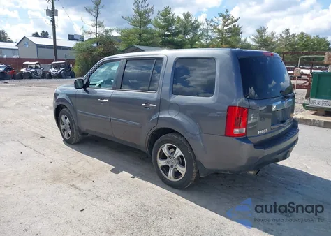 2014 Honda Pilot Ex-L из США, поврежденный, VIN 5FNYF4H60EB055221